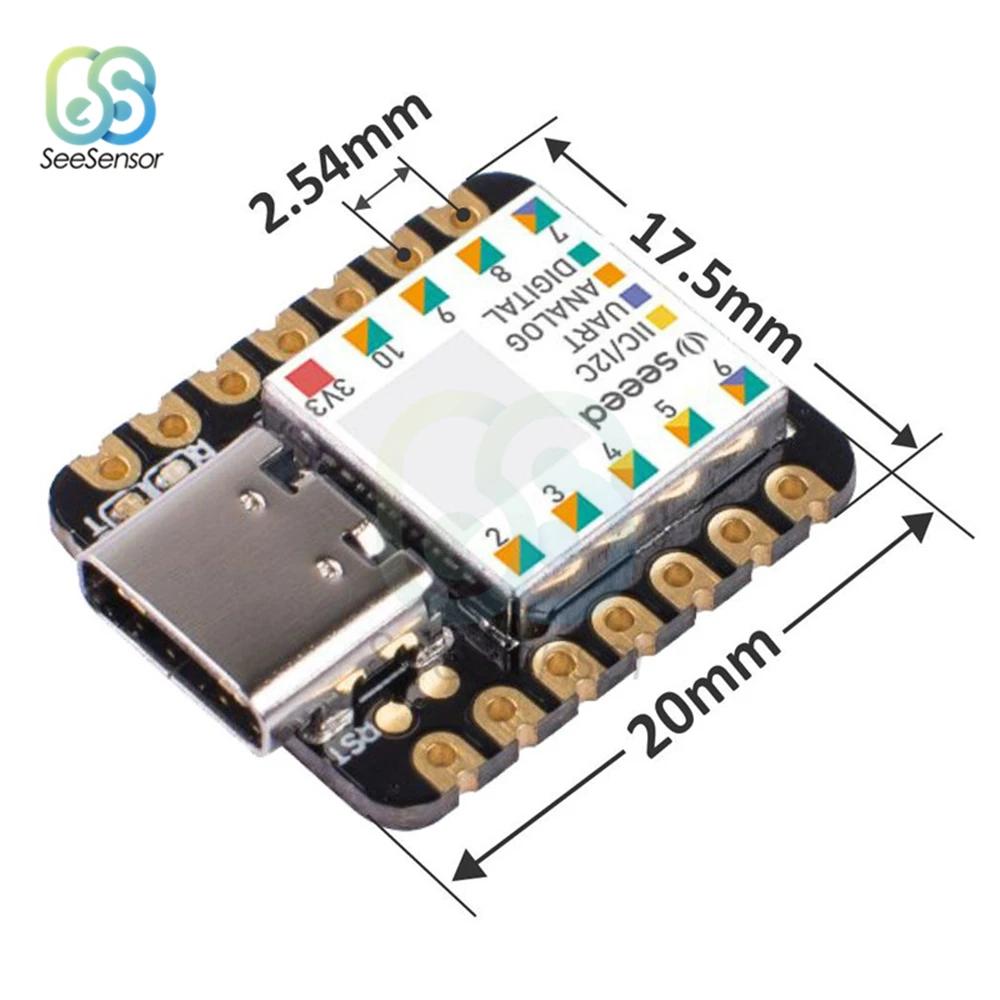 Ƶ̳ ý   USB C Ÿ Seeeduino XIAO ũƮѷ, SAMD21 Cortex M0 + Nano 48MHZ SPI I2C ̽
